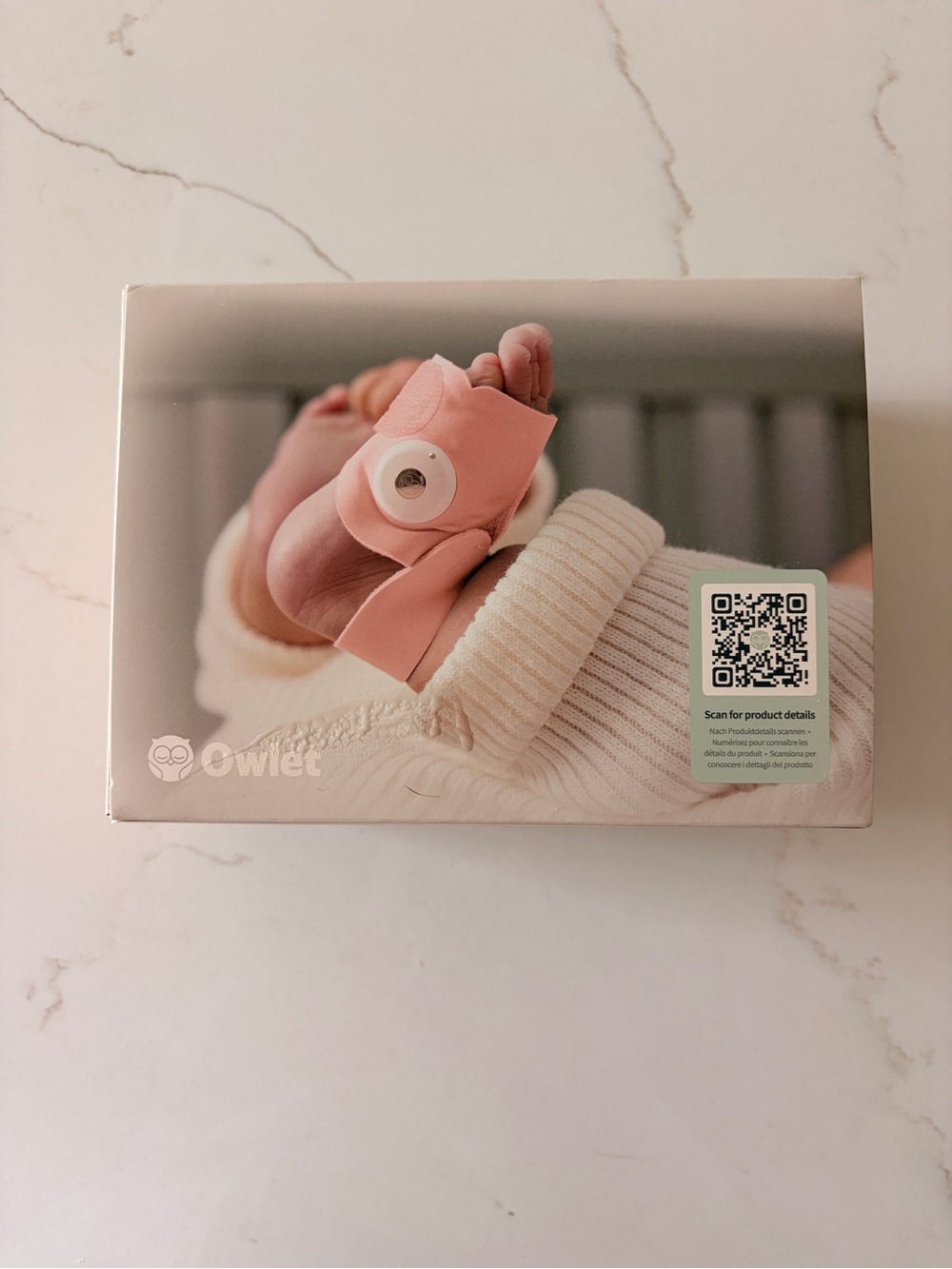 Owlet Dream Sock- dusty rose - Picture 3 of 10